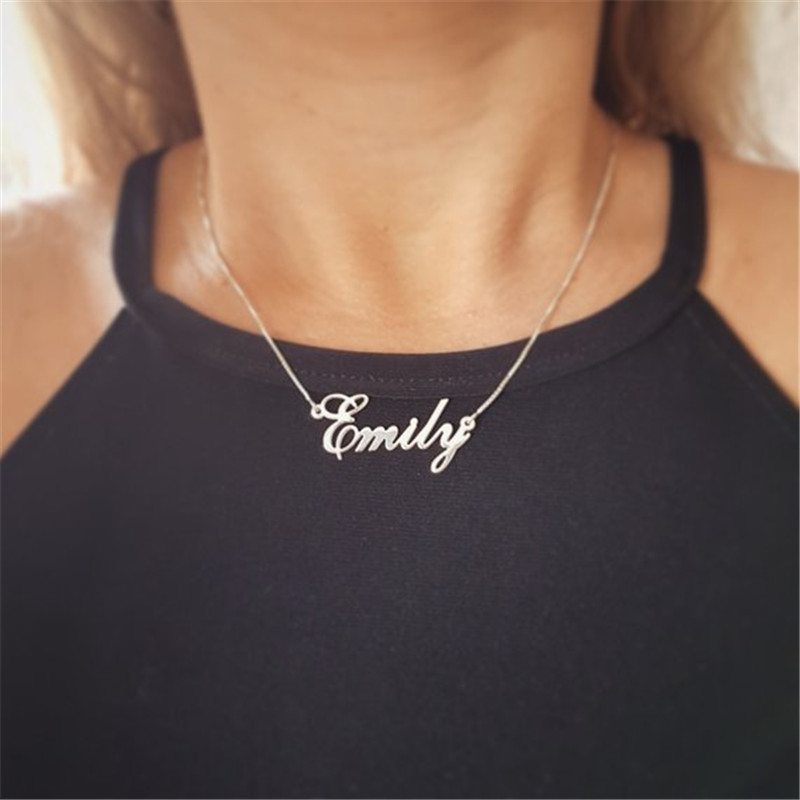 Personalized Necklace For Wome - Personalized Name Box recension och pris