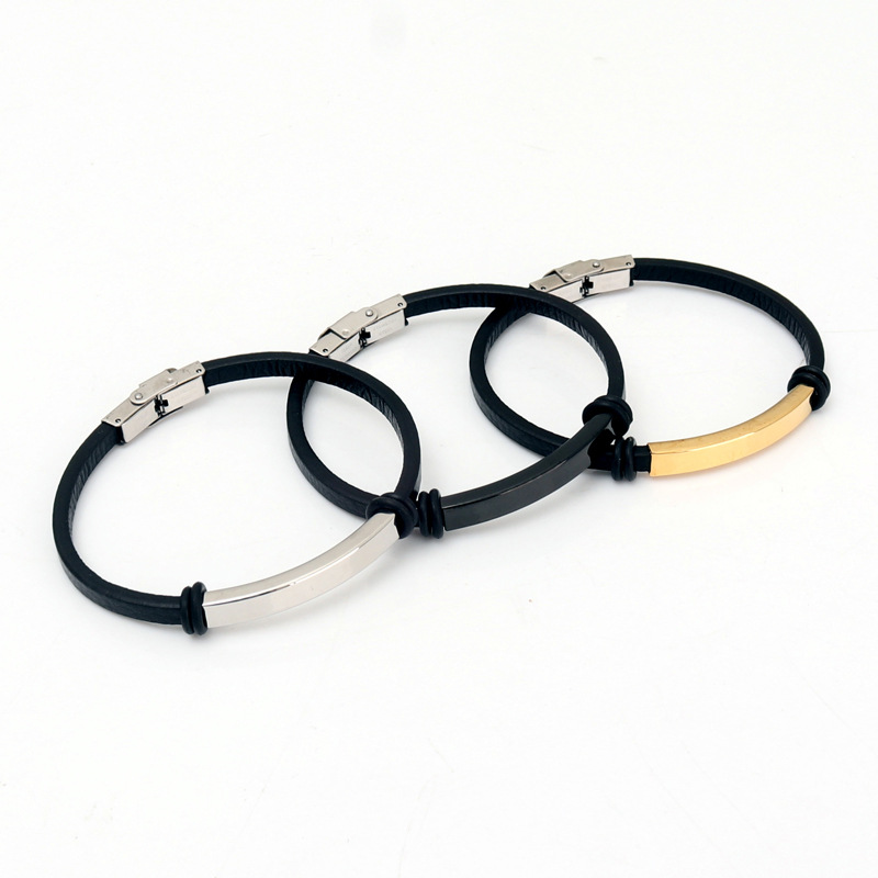 Punk Thin Custom Text Name adj - Coordinates Bracelet recension och pris