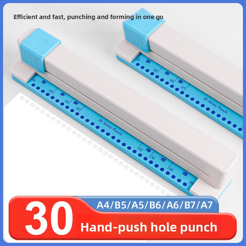 Hand Push 30 Hole Punch Loose- - Custom Photo Book recension och pris