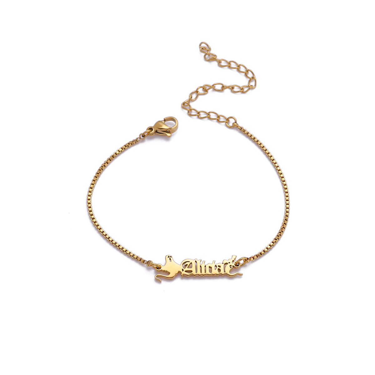 Custom Name Bracelet For Women - Personalized Name Box recension och pris
