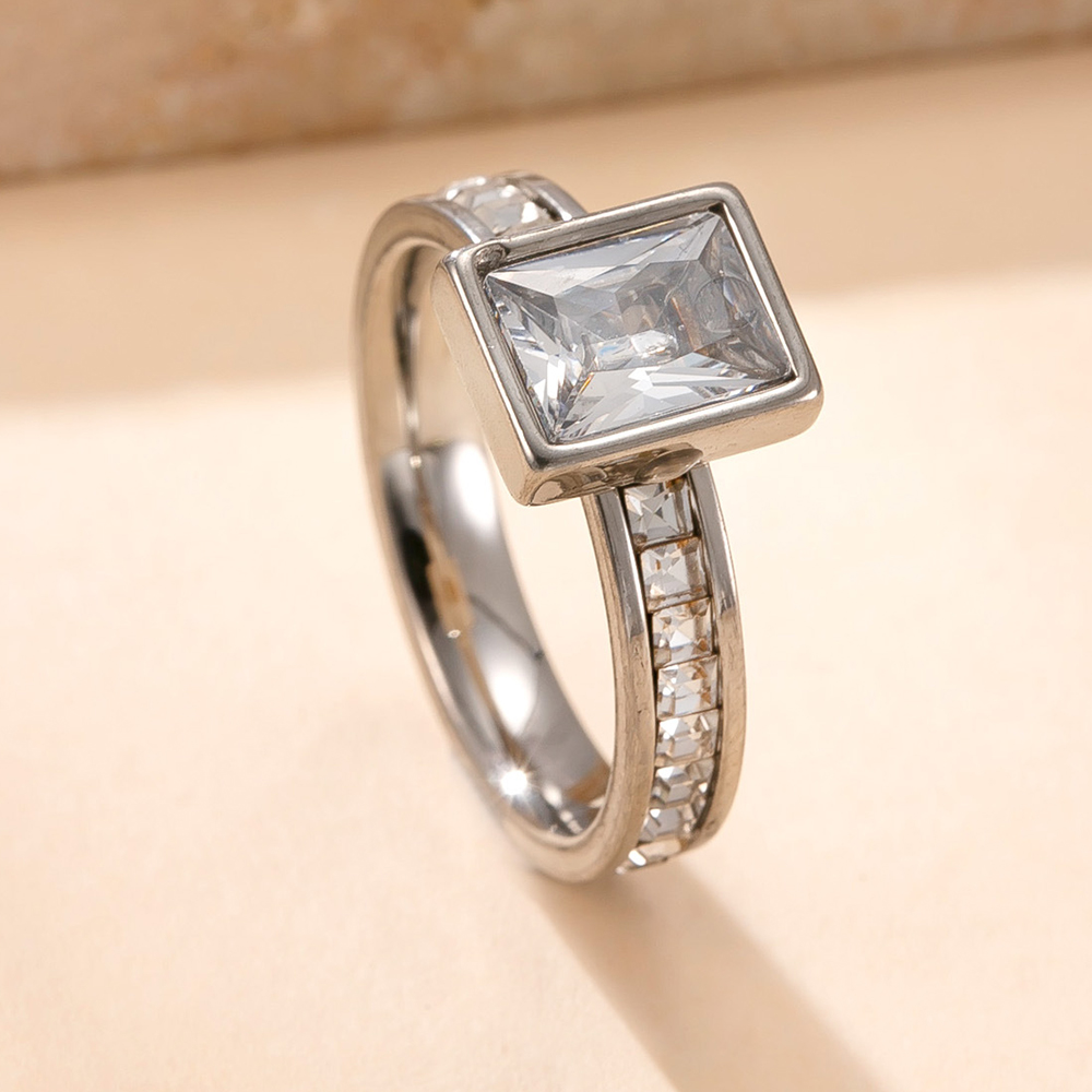 Classic Retro Double-layer Zir - Initial Ring Custom recension och pris