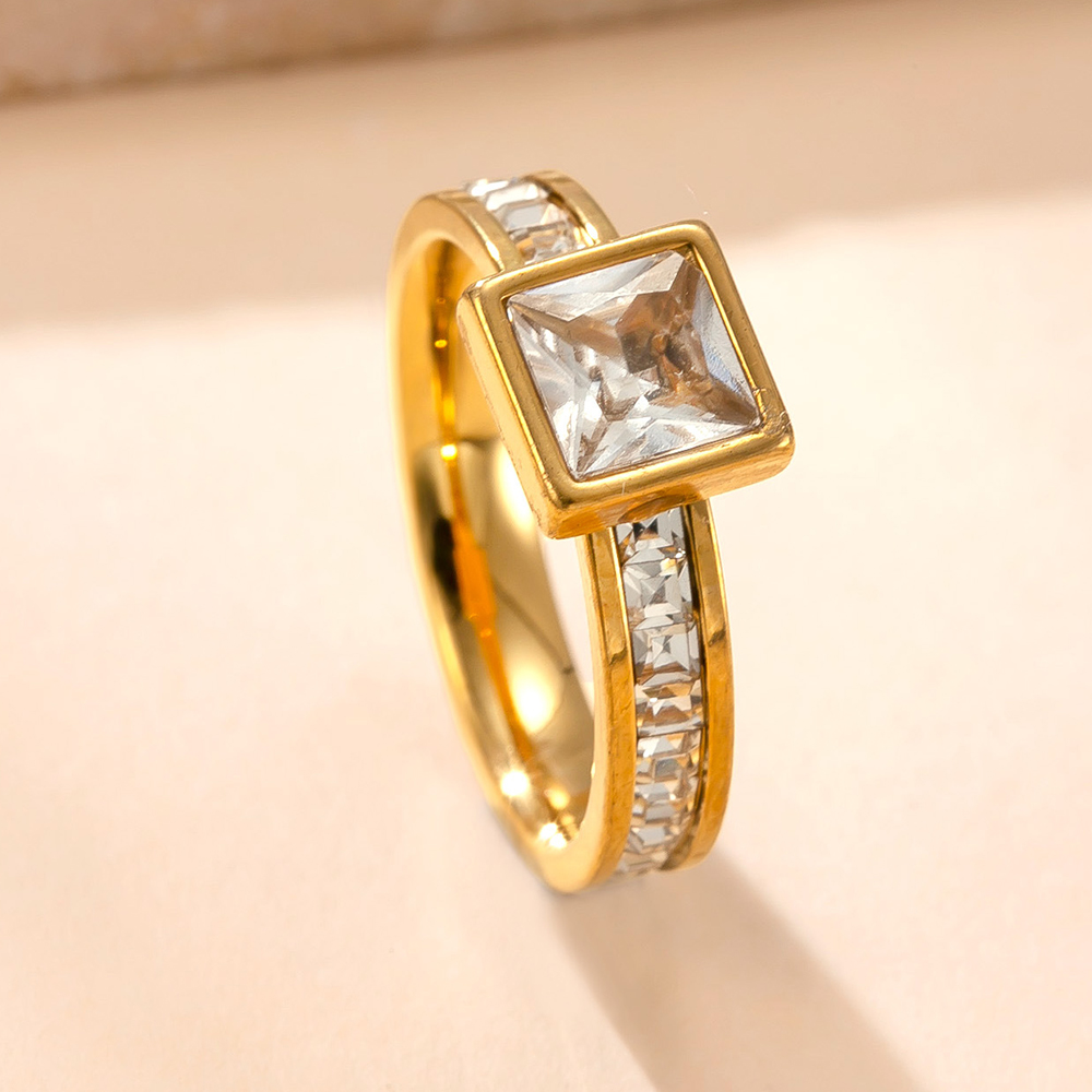 Classic Retro Double-layer Zir - Initial Ring Custom recension och pris